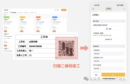 生产过程管理模块实现对生产现场实时监控，对生产进度、设备运行状态、人员作业情况进行跟踪。可以记录生产数据，如产量、质量、工时等，为生产分析和决策提供依据。