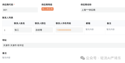 采购管理模块